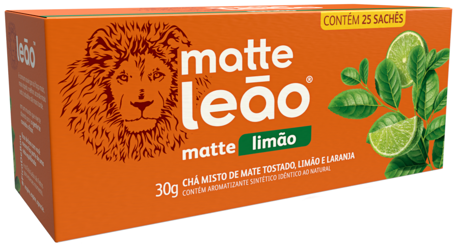 Chá Matte LEÃO Natural Limao c/25 saches