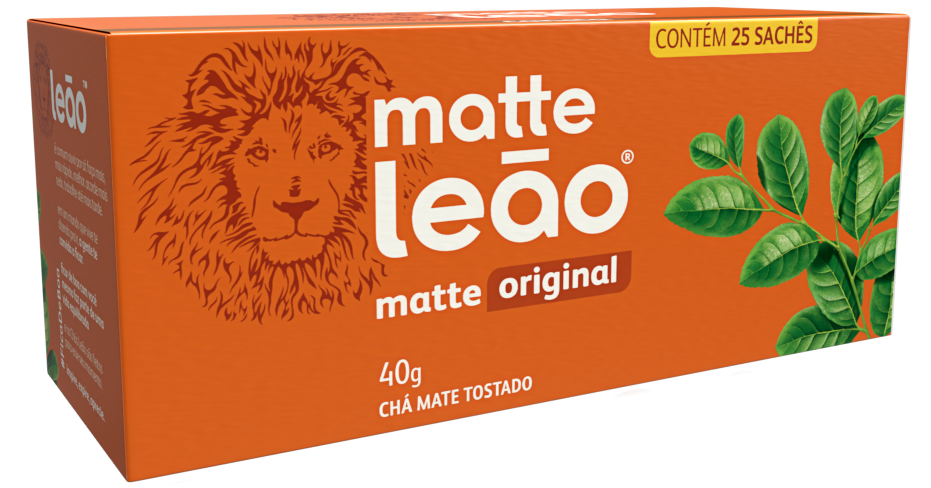 Chá Matte LEÃO Natural c/25 saches